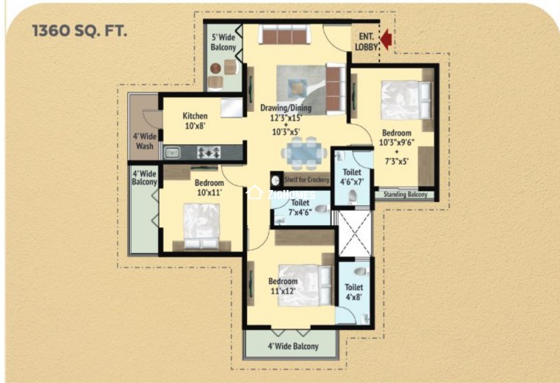 Units floor image